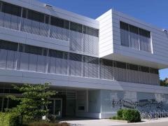 Gebäude der Musikschule von außen.