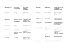 Weitere Programm Informationen